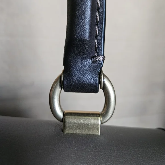 Coach Rogue Top Handle Dark Stone Bag - Picture 9 of 14
